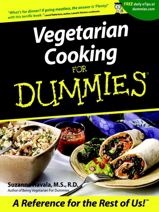 Title details for Vegetarian Cooking For Dummies by Suzanne Havala - Wait list